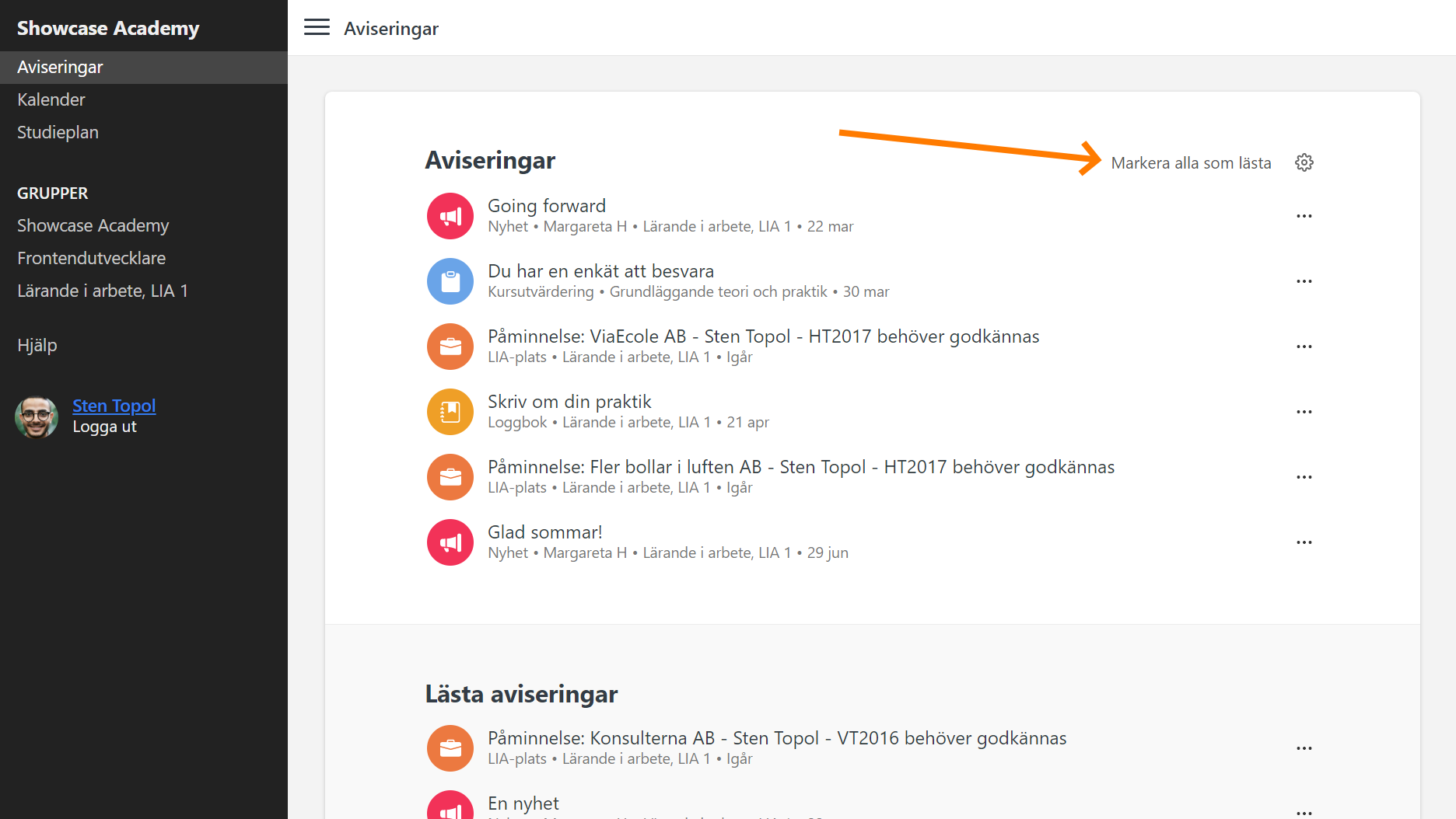 Aviseringar